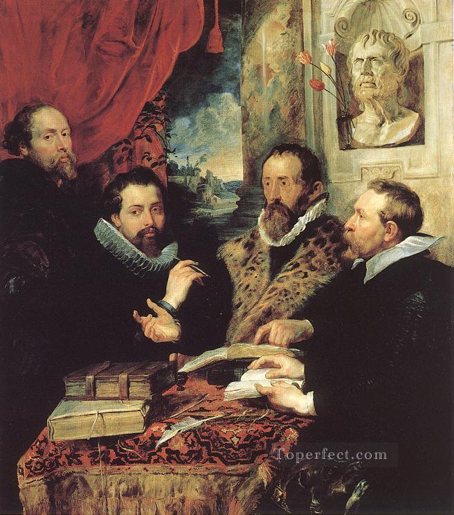 Los cuatro filósofos barrocos Peter Paul Rubens Pintura al óleo